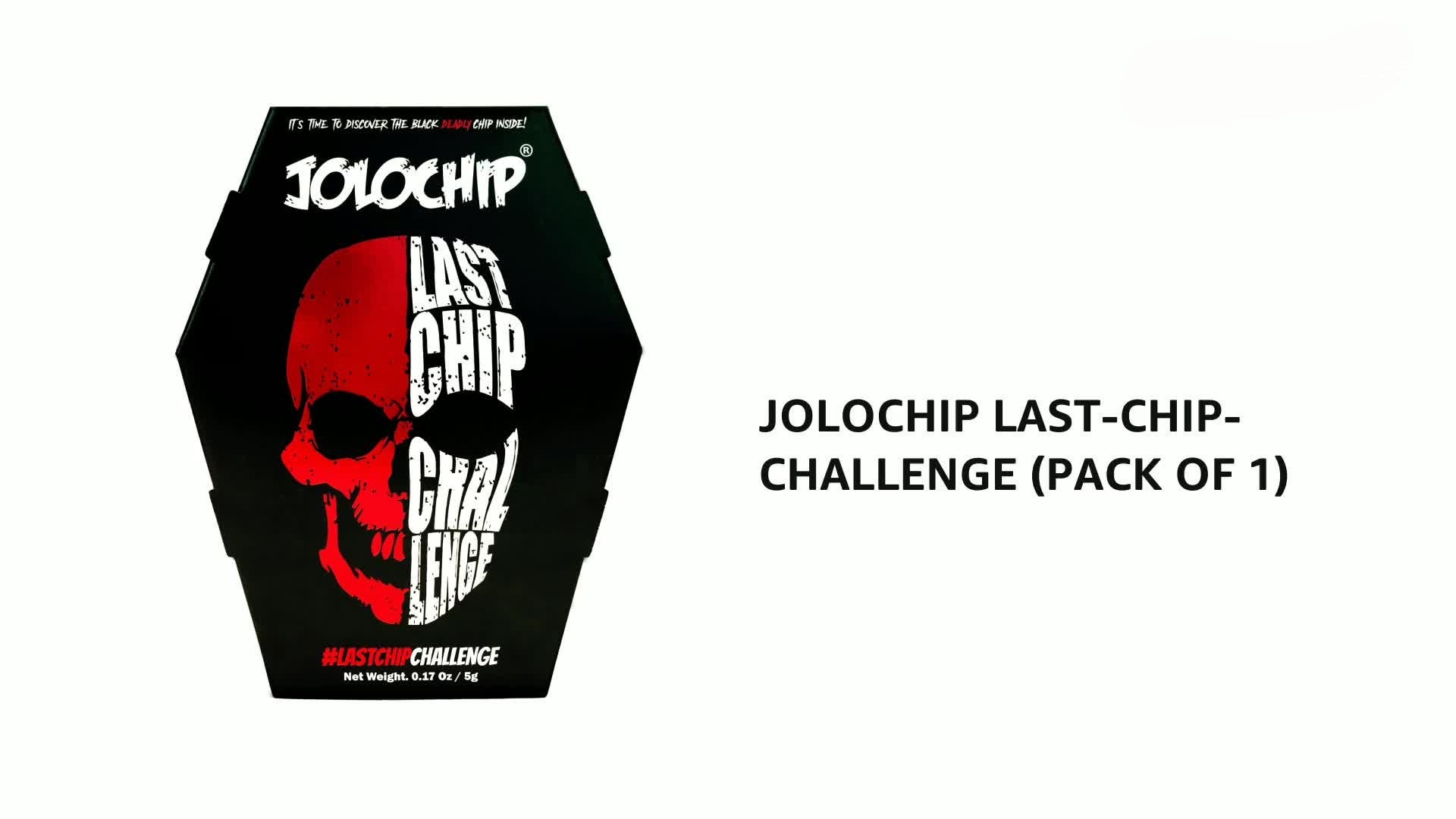 Jolochip Last Chip Challenge | World's Hottest Tortilla | Spicy Chip | Extreme Spicy Snack | Carolina Reaper, Scorpion and Ghost Pepper | 5g