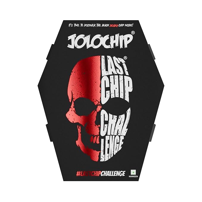Jolochip Last Chip Challenge | World's Hottest Tortilla | Spicy Chip | Extreme Spicy Snack | Carolina Reaper, Scorpion and Ghost Pepper | 5g