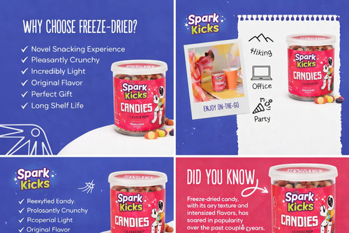 Freeze Dried Candy Jar