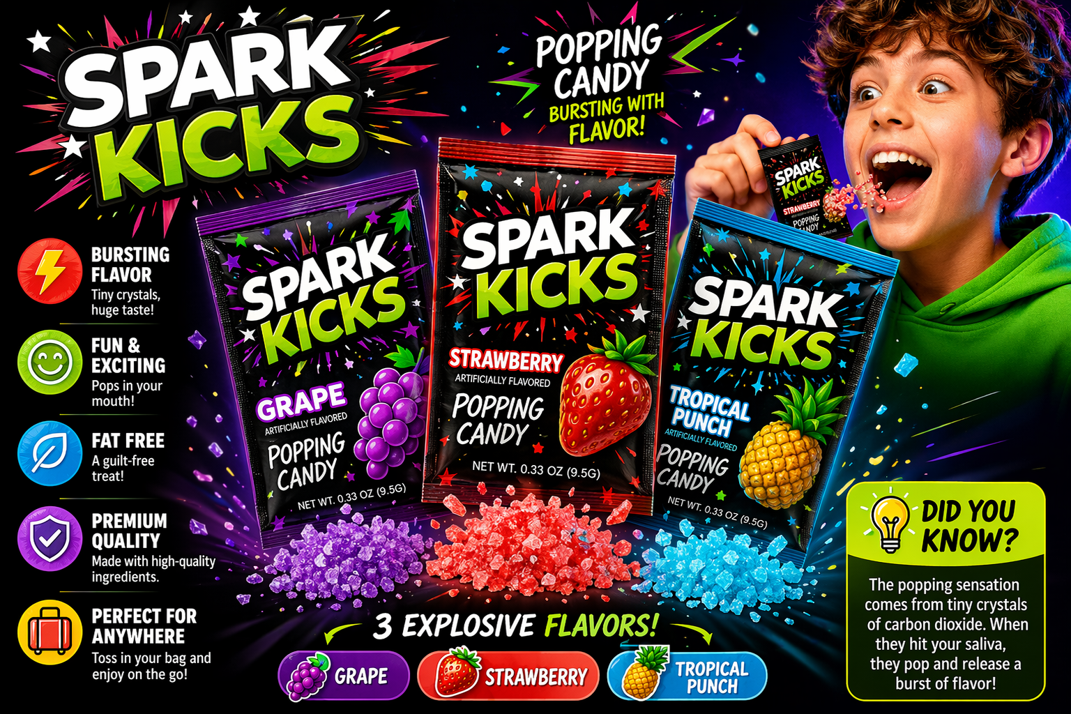 Pop Rocks Strawberry