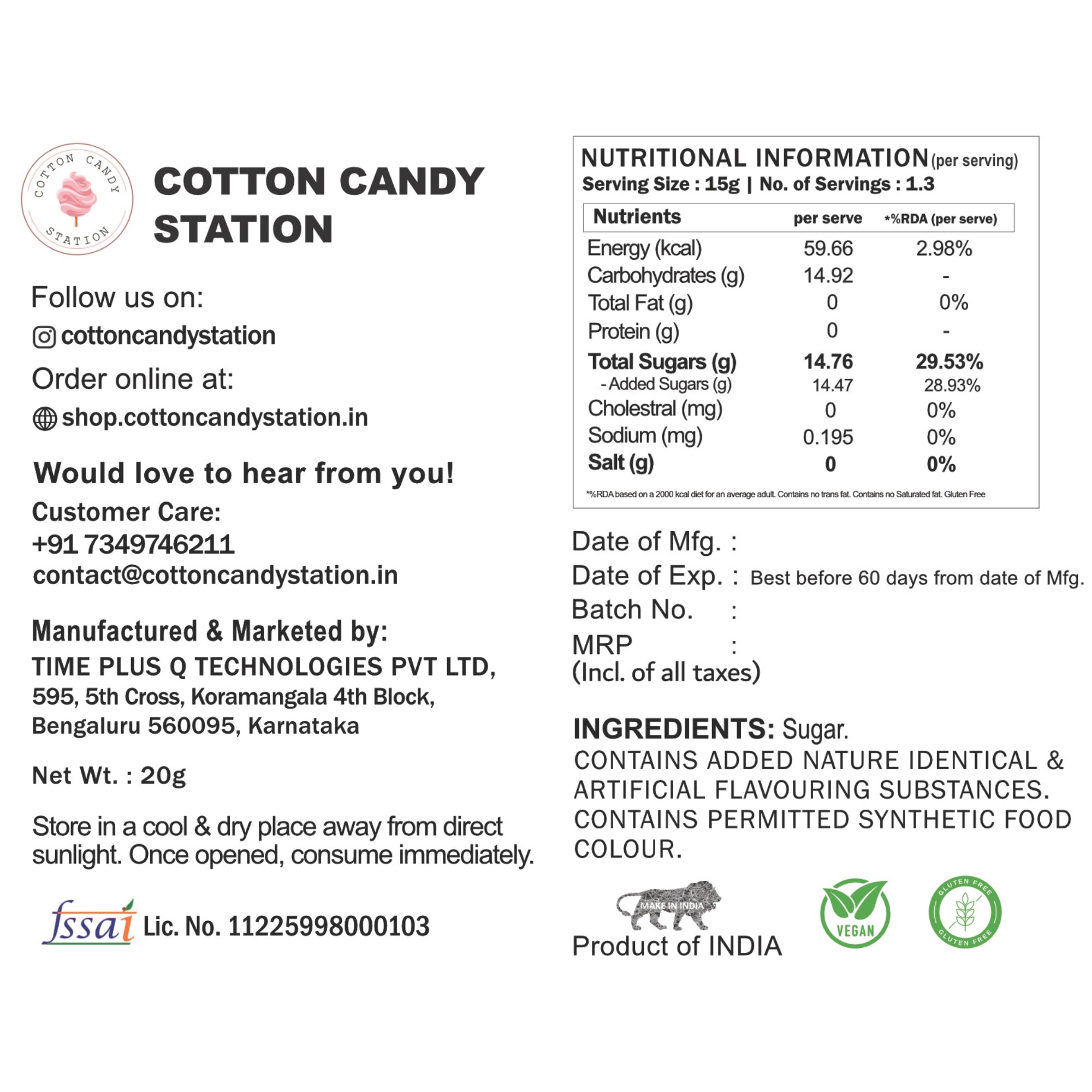 Cotton Candy Tub