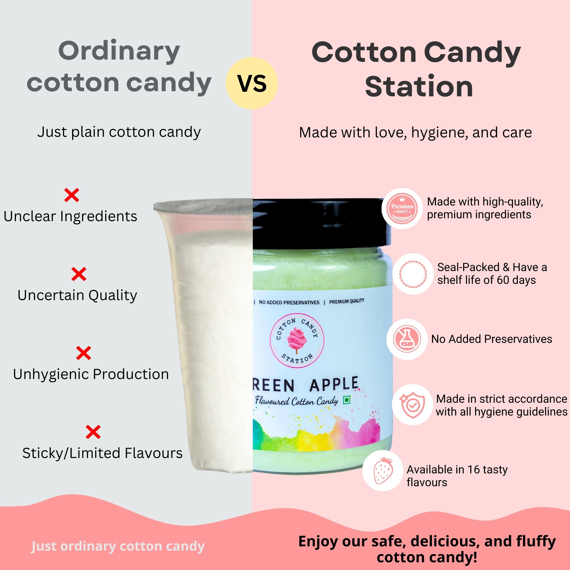 Cotton Candy Tub